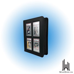 Evoretro Premium Card Black Slab Binder with Window